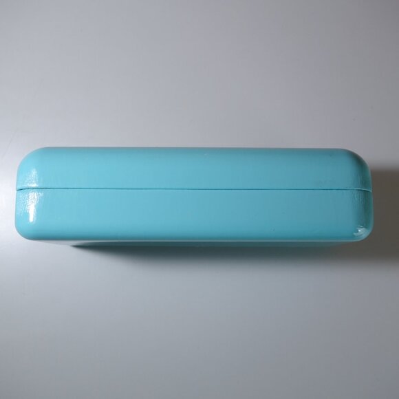 Tiffany & Co. Replacement Turquoise Glasses/Sunglasses Case, Sz 2.5 in x 6.5 in - Picture 5 of 10